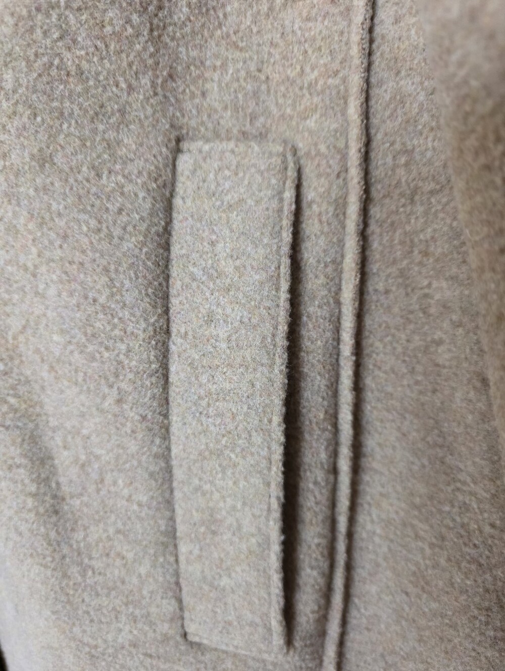 JCrew Camel Boiled Wool Blend Topcoat 12 Old Money Quiet Luxury Capsule Wardrobe - Picture 7 of 14